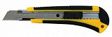 Нож Bohrer с выдвижными лезвиями 18 мм усиленный, с автостопом
